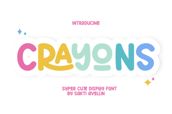 Crayons Font